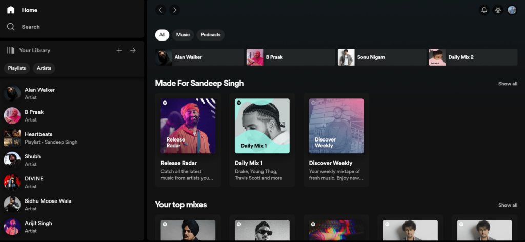 How to Share Liked Songs on Spotify PC